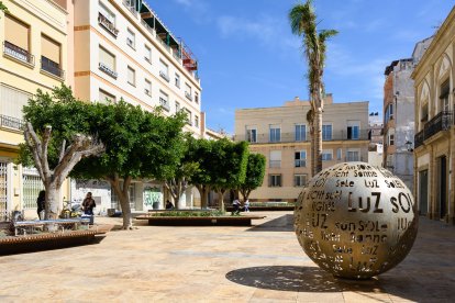 Imagen de la Plaza Careaga después de la intervención realizada a través de los fondos DUSI