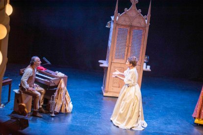 En el Teatro Apolo se revivió a la figura de La Baltasara.