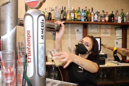 Profesional de hostelería de La Bambalina.