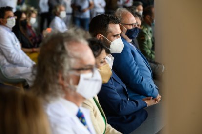 Palco de autoridades.