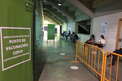 Interior del Palacio de los Juegos.