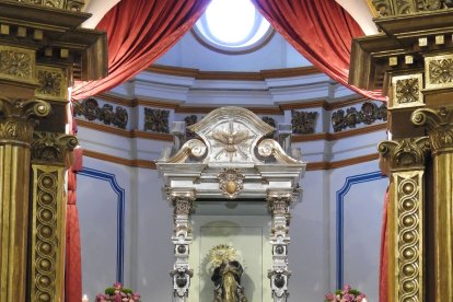 Altar mayor del Saliente.