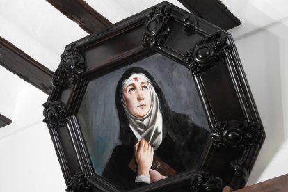 Una de las nuevas obras pictóricas para el Saliente.