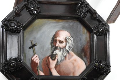 Cuadro para la biblioteca del Saliente.