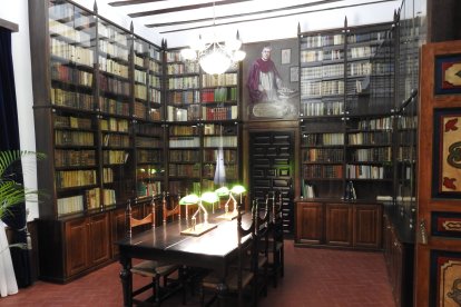 Aspecto general de la biblioteca.