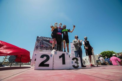 Podio femenino.