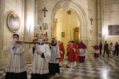 Reliquia de San Indalecio, en la Catedral.