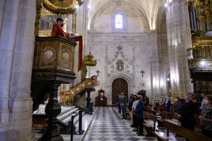 Imagen de la celebración de San Indalecio en la Catedral.