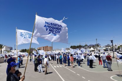La manifestación ha sido en Huércal-Overa.