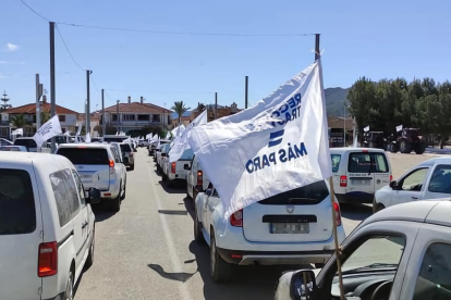 Mostraron el rechazo a la reducción de caudales.