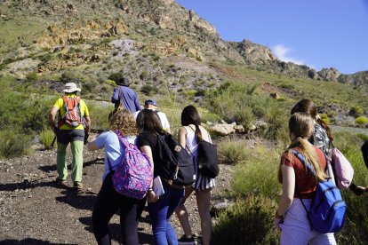 Realizaron una visita guiada por el entorno natural.