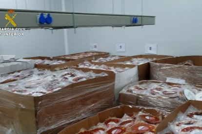 Etiquetaban y utilizaban trazabilidad falsa de productos cárnicos para simular que eran ibéricos.