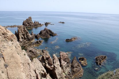 Inigualable belleza del Arrecife de las Sirenas, Cabo de Gata.