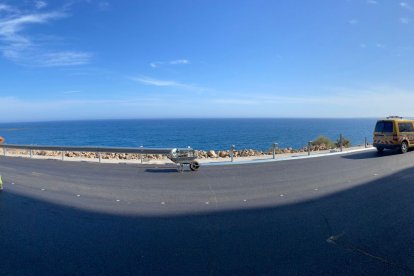 Panorámica de la carretera de El Cañarete.