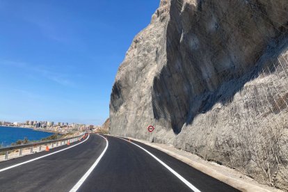 El Cañarete es una carretera muy transitada.