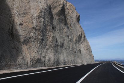 Tramo donde se han realizado las obras.