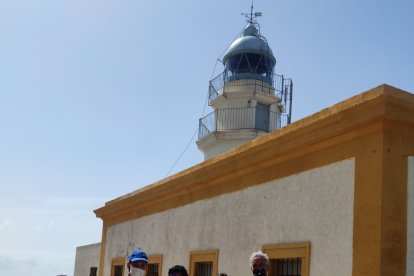 Exterior del famoso faro almeriense.