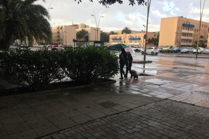 Imagen de la Avenida del Mediterráneo, este martes.
