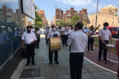 El acto ha contado con música.