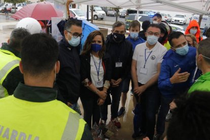 Reunión en la misma línea de salida.