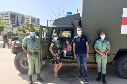 La Legión, presente como cada año.