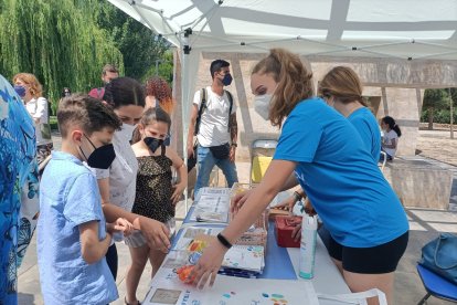 Los menores disfrutan de su jornada.