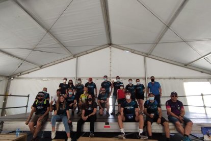 El podio final con los mejores.