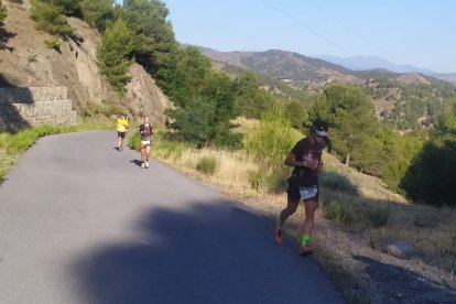 El desnivel hizo muy complicada la carrera.
