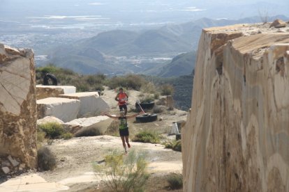 La zona de las canteras fue espectácular.