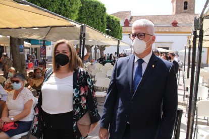 El alcalde y la teniente de alcalde de Huércal de Almería.