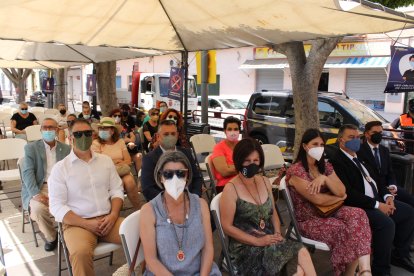 Asistentes al acto institucional del Día del Municipio.