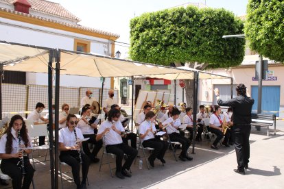 La Banda Sinfónica de Huércal de Almería.