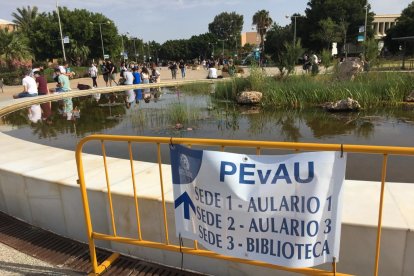 La UAL acoge las pruebas PEvAU, antigua Selectividad.