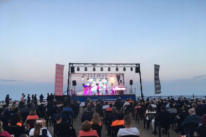 Vista general de la gala celebrada en el entorno de la Geoda de Pulpí.