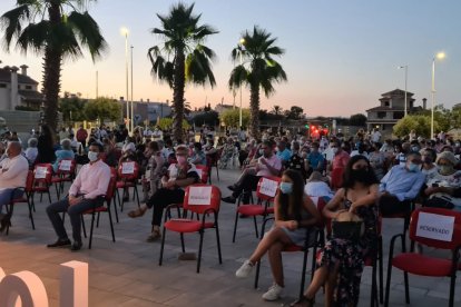 El acto se celebró el domingo.