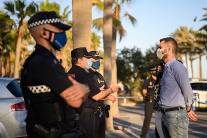 Policía Local en El Palmeral