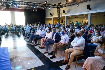 Lleno total en el congreso popular almeriense.