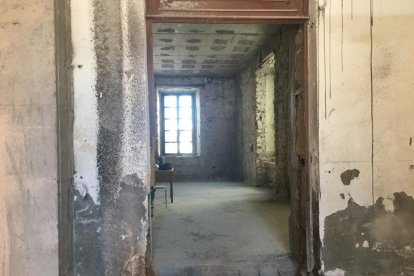 Una de las dependencias del Ayuntamiento, en obras desde hace años.