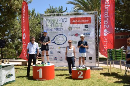 Hubo podio por categorías.