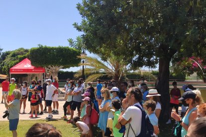 Todos los presentes sumaron para una buena causa.