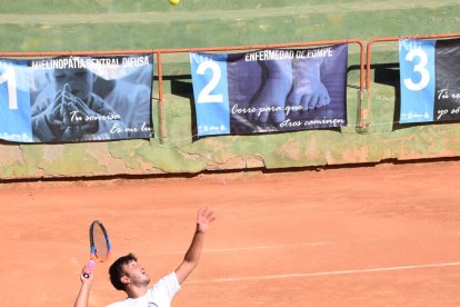 Preparado para el saque.