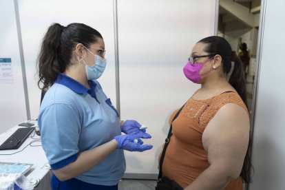 Información antes de recibir el pinchazo.