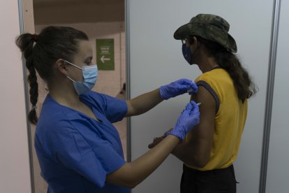 Jornada histórica de vacunación.