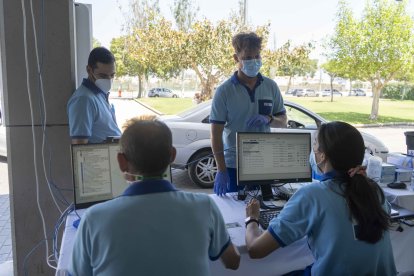 Todos listo para seguir inmunizando a los almerienses.