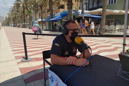 El jefe de Bomberos de Almería, Francisco Bretones, ha dado algunas \