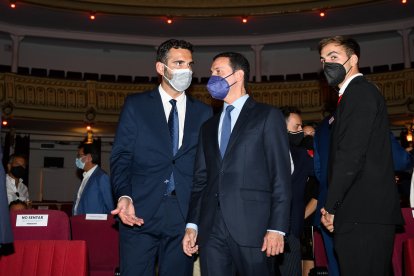 El alcalde de Almería y el presidente de la Diputación.