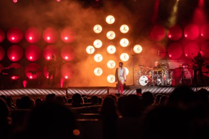 Muchas de las fans lloraron y se emocionaron con las canciones de Bisbal