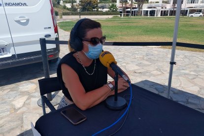 La responsable de Marketing de hoteles “Playa Senator”, Marta Galdós.