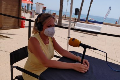 La concejala de Presidencia, Rocío Sánchez, en La SER