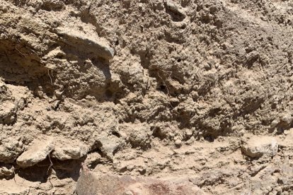 Olla cristiana encontrada en las excavaciones